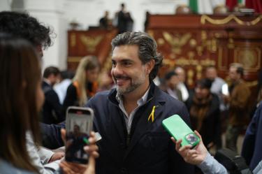 Jesús Sesma Suárez, diputado con licencia y dirigente del Partido Verde en la CDMX, formalizó la propuesta para modificar la legislación local.