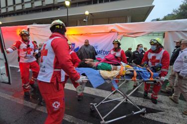 En el Ángel de la Independencia, el personal de la institución brindó 206 atenciones Prehospitalarias