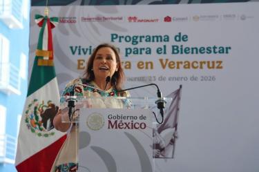 Rocío Nahle, gobernadora de Veracruz