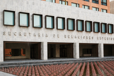 Secretaría de Relaciones Exteriores.
