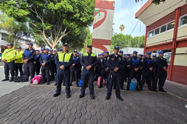 La Policía Auxiliar de Tránsito de la Alcaldía Iztacalco continúa fortaleciendo las acciones para mejorar la seguridad vial