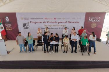 La mandataria federal destacó que en su gobierno se van a construir un millón 800 mil viviendas