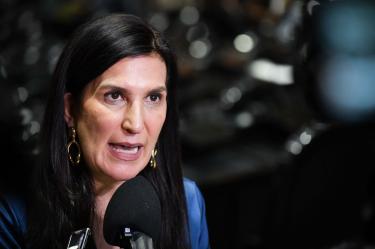 Kenia López Rabadán, presidenta de la Cámara de Diputados.