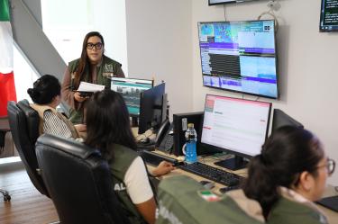 Aunque las afectaciones en los inmuebles fueron menores (mampostería), el Centro Virtual de Operaciones en Emergencias y Desastres (CVOED) mantiene un monitoreo constante ante posibles réplicas y alertas de tsunami.