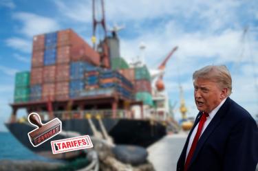 Aranceles de Trump no reducirán el déficit comercial de EU, advierte Banco Base.