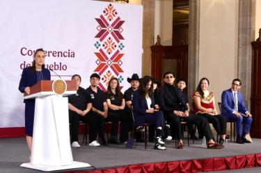 La secretaria de Cultura, Claudia Curiel de Icaza, dio a conocer quiénes son los 7 semifinalistas de Estados Unidos de la segunda edición de 'México Canta'