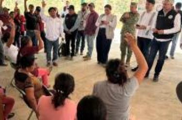 La dependencia encabezada por Rosa Icela Rodríguez reportó que el gobierno de México “mantiene una intervención integral” y continua en 19 comunidades.