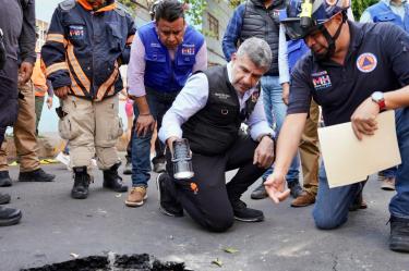 Piden mesa técnica y recursos capitalinos para mitigar riesgo de deslaves en la alcaldía Miguel Hidalgo