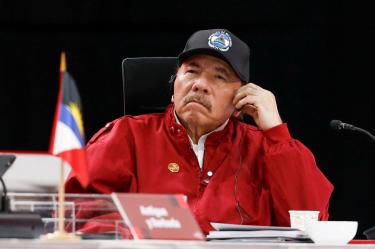 Daniel Ortega, presidente de Nicaragua