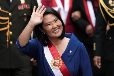 Keiko Fujimori, presidenta de Perú