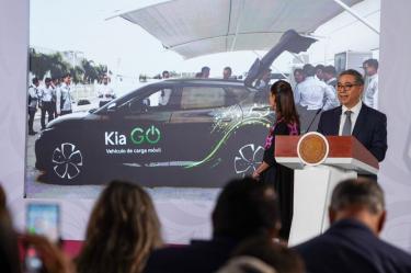 KIA invertirá 649 mdd en México para fabricar un auto totalmente eléctrico