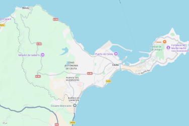 ¿Dónde está Ceuta? La única frontera de África con Europa.