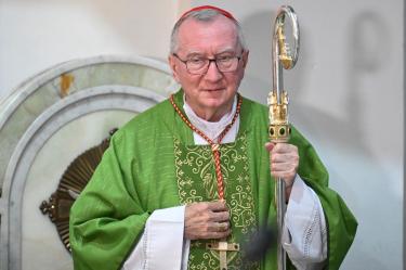 El Cardenal Pietro Parolin, secretario del Estado del Vaticano, visita México