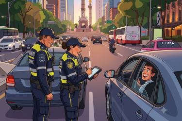 No todos los policías pueden multarte, pero hay algunas excepciones en la Ciudad de México.