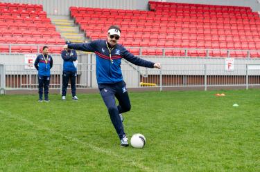 El personaje de Ted Lasso es una construcción de personajes que van más allá del futbol