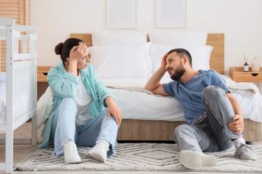 Reencontrarse con la pareja también es importante tras el nacimiento de un bebé.