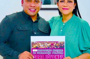 Ariadna Montiel Reyes llamo a las nuevas generaciones a participar en el 4.º #CampamentoNacional de Formación Política para Jóvenes.