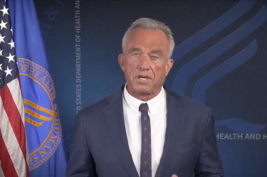 Robert F. Kennedy Jr., secretario de Salud y Servicios Humanos de Estados Unidos.