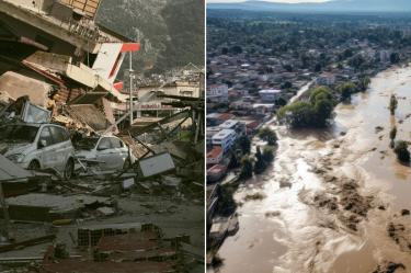 Desastres naturales dejan pérdidas por 100 mil mdd; sismo en Venezuela, el más costoso.