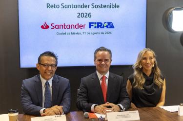 Santander y FIRA impulsan a pymes y startups verdes; tendrán capital semilla
