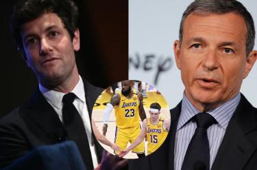 ¿Quiénes son Josh Kushner y Bob Iger, los empresarios que comprarán los Lakers?