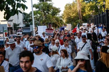 Segunda marcha por la paz en Sinaloa