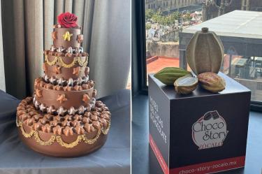 Museo del Cacao y Chocolate en el Zócalo cumple un año; busca duplicar visitantes.