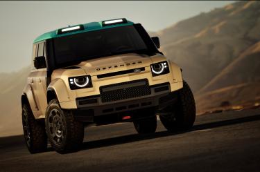 Así luce el Defender Dakar edición limitada.
