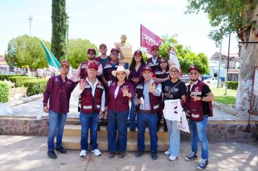 Celida López intensifica recorridos por Sonora