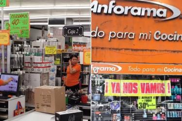 “Nos vamos”: Anforama cierra sus tiendas y remata productos: ¿qué está pasando?