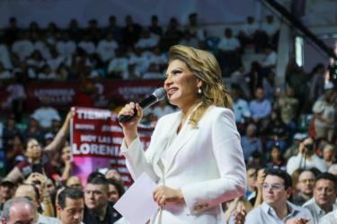 Lorenia Valles, aspirante a la coordinación de la defensa de la soberanía de la 4T en Sonora