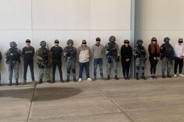 Detienen a 9 personas ligadas al CJNG