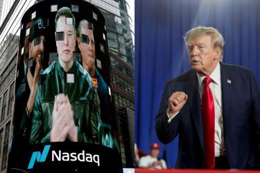 Trump compró acciones de SpaceX por hasta 50 mil dólares, revela declaración patrimonial.