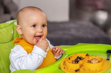 Cortes y trozos seguros en alimentación complementaria BLW