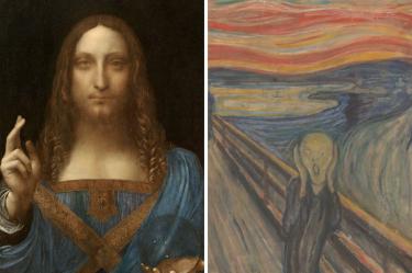 Quiénes tienen las obras de arte más caras jamás subastadas
