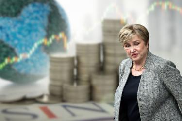“Barco azotado por la tormenta”: jefa del FMI advierte riesgos para la economía mundial.