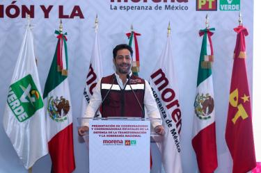 Pablo Gutiérrez Lazarus fue nombrado coordinador Estatal de la Defensa de la Transformación y la Soberanía Nacional en Campeche.