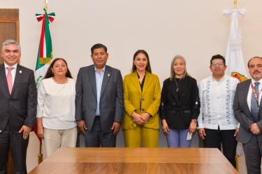 En la presentación del programa participaron representantes del SMSEM y del SUTEYM.