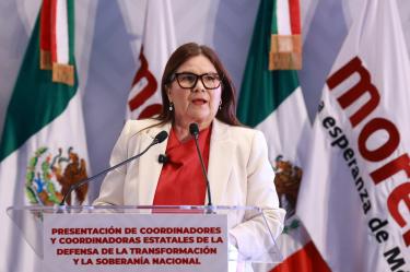 La senadora Imelda Castro Castro fue elegida por Morena como la nueva Coordinadora Estatal de la Defensa de la Transformación y la Soberanía Nacional en Sinaloa