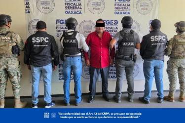 La detención contó con la participación de la Secretaría de Marina, la Secretaría de Seguridad y Protección Ciudadana del Gobierno de la República y la Policía Estatal de Oaxaca.