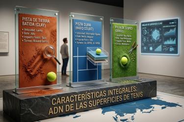 Australian Open, Roland Garros, Wimbledon y US Open son los 4 Grand Slams que se llevan a cabo en la temporada; 3 cuentan con distintas superficies.