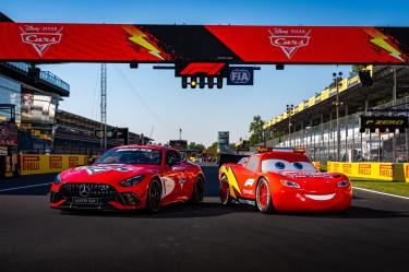 El Rayo McQueen está listo para tomar el Gran Premio de Italia