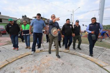 El Gobierno de Ecatepec detectó dos kilómetros de cavernas subterráneas en la avenida Adolfo López Mateos (R1), causadas por el colapso del sistema de drenaje.