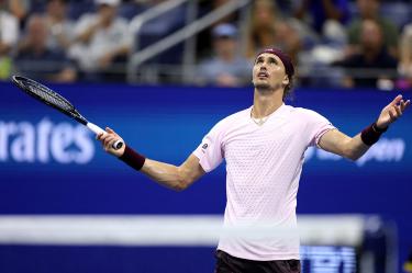 Alexander Zverev avanzó a la tercera ronda del US Open tras vencer a Quentin Halys