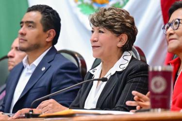 Delfina Gómez, gobernadora del Estado de México