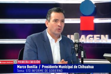 Marco Bonilla presenta quinto informe de gobierno