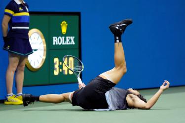 Carlos Alcaraz perdió en un super tie-break ante Ben Sheldon durante la madrugada en el US Open.