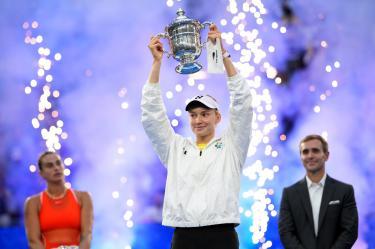 Elena Rybakina únicamente perdió 3 sets en el US Open 2026.