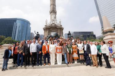 La ceremonia contó con la participación de personal de la Guardia Nacional y miembros del Gobierno de Tamaulipas, encabezado por el gobernador Américo Villarreal Anaya.