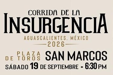 El Payo, Juan Pablo Sánchez y Román, con tres toros de Santa Inés y tres de La Asunción, protagonizarán una tarde acompañada por la Orquesta Sinfónica de Aguascalientes.